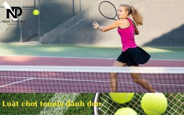 Luật chơi tennis đánh đơn