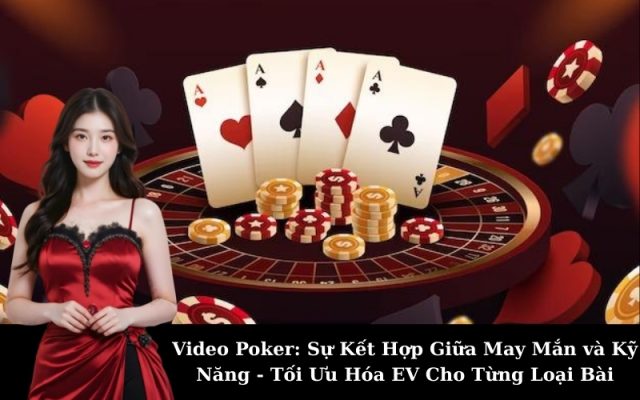 Video Poker: Sự Kết Hợp Giữa May Mắn và Kỹ Năng - Tối Ưu Hóa EV Cho Từng Loại Bài