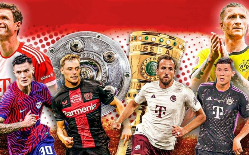 Giải Bundesliga Đức thu hút người hâm mộ bằng lối chơi đẹp