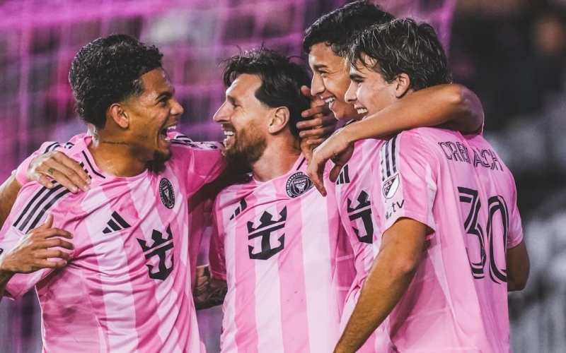 Inter Miami thắng kịch tính phút bù giờ trên sân nhà