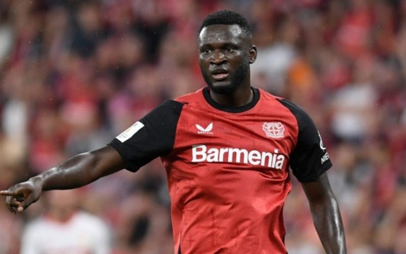 Victor Boniface sắc bén trên hàng công của Bayer Leverkusen